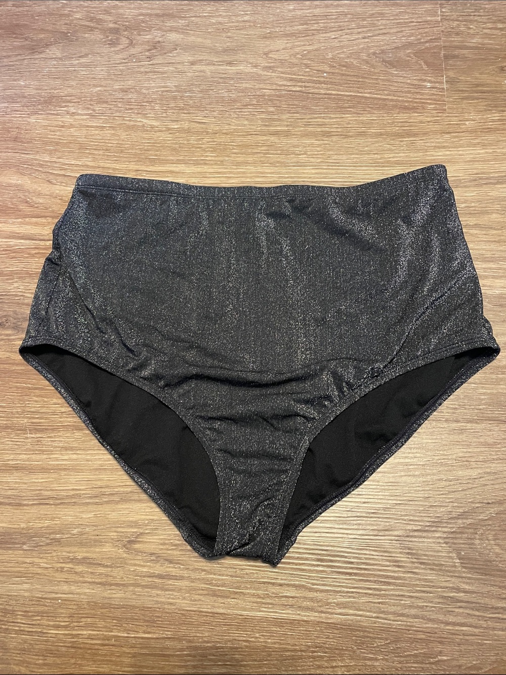 torrid High-Waist Shimmer swim bottom